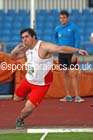 Scott Lincoln (City of York) senior shot winner, Northern Senior and Under-20 Champs., Sport City, Manchester. Photo: David T. Hewitson/Sports for All Pics